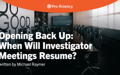 Opening Back Up: When Will Investigator Meetings Resume?