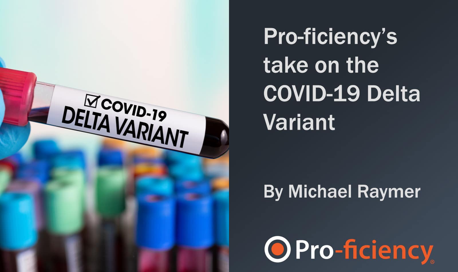 Pro-ficiency's take on the COVID-19 Delta Variant