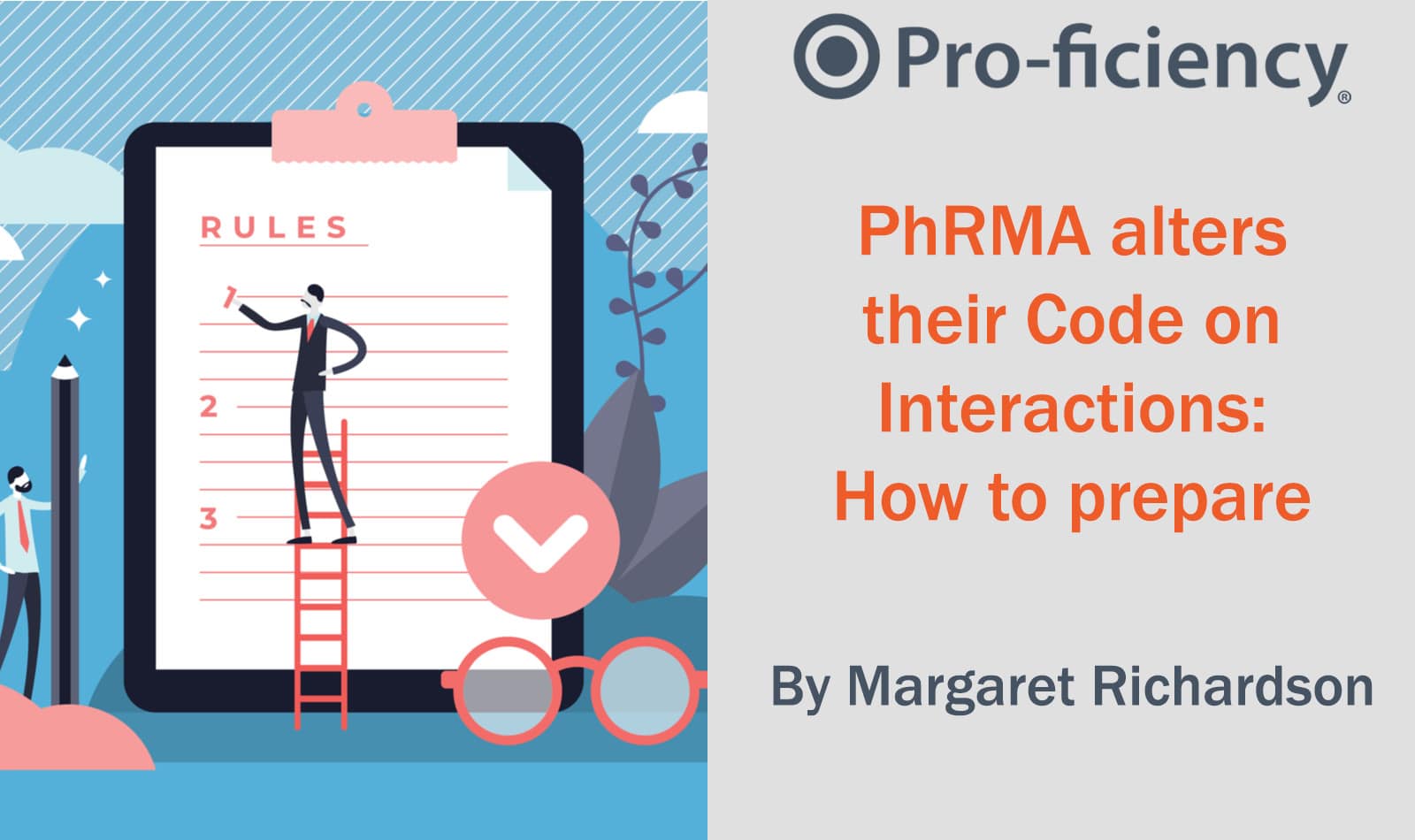 PhRMA alters their Code on Interactions: How to prepare