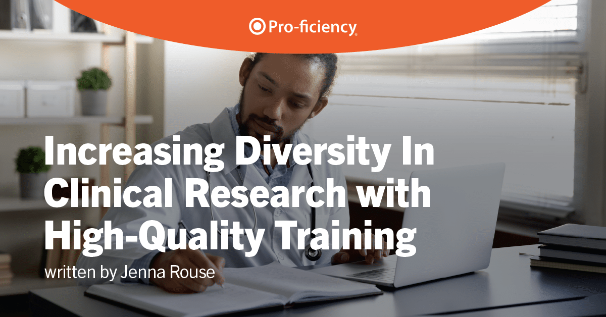 Increasing Diversity in Clinical Research with High-Quality Training