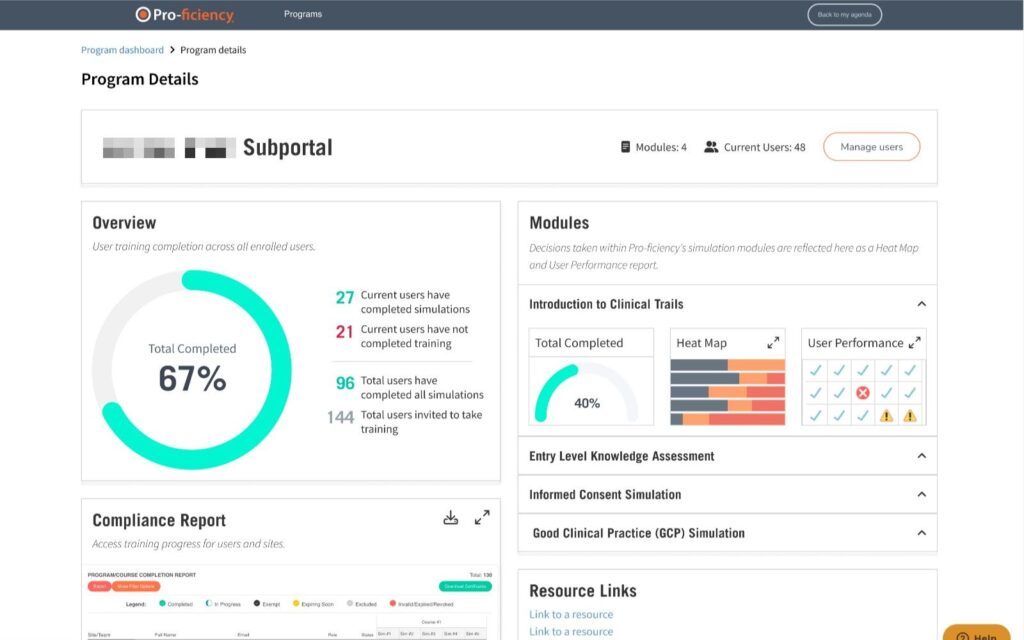 Simplifying Training Analysis with Pro-ficiency’s New Admin Dashboard ...