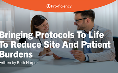 Bringing Protocols to Life to Reduce Site and Patient Burdens